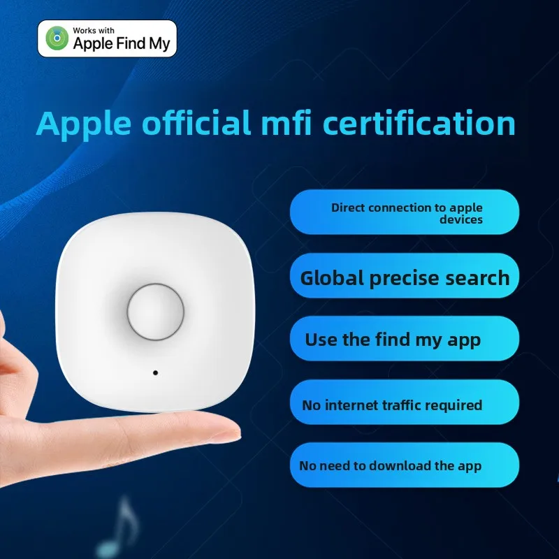 

For Apple Mini AirTag Locator, Vehicle Tracking, Elderly and Pet Anti Lost Positioning