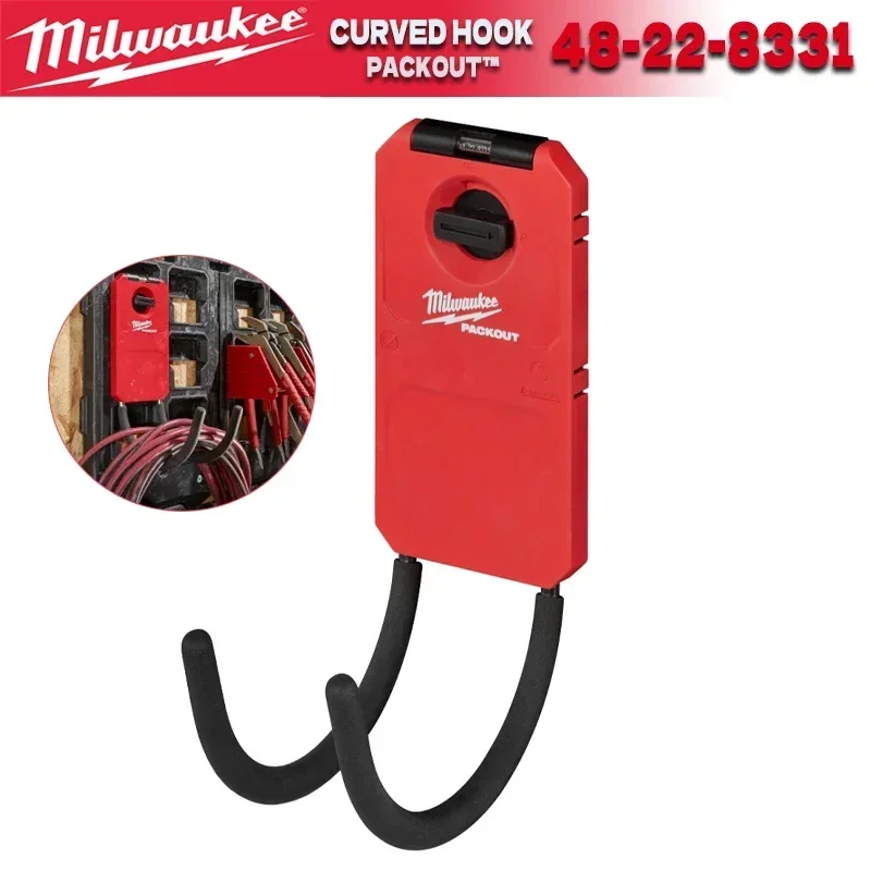 MILWAUKEE PACKOUT™ 6” Curved Hook Power Tool Accessories Milwaukee Tools 48-22-8331