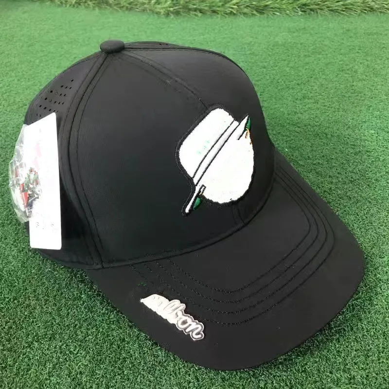 2024 Baseball Cap Golf Hat Men Women Absorbent Sweat breathable Beach Sun Hat Duckbill Cap Embroidery brand Sport Golf Ball Caps