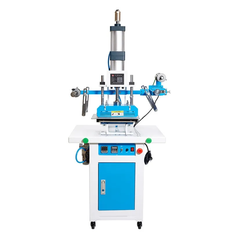 Pneumatic hot stamping machine, large area brand indentation hot stamping machine
