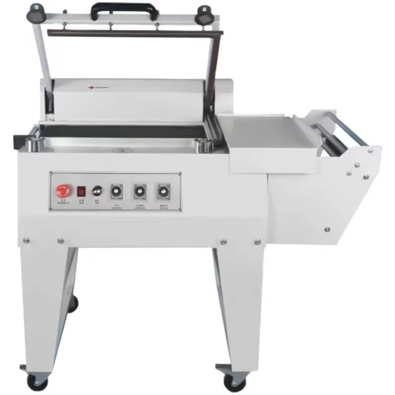 L-shaped Sealing and Cutting All-in-one Shrinking Machine Chocolate Gift Box Book/magazine Set Plastic Film Packaging