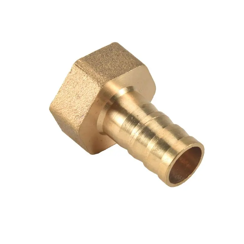 12Mm Hose Barb 1/2BSP Female Thread Quick Joint Connector Adapter Gold-A27R