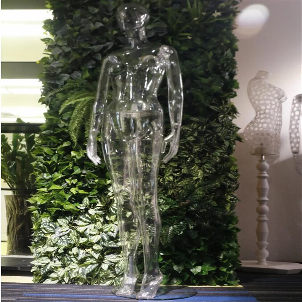 Transparent Full Female Cloth Mannequin for Sewing, Large Stand, Body Torso, Model Display, Panties, Underwear Show Props, E227,