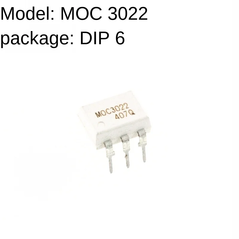 10PCS/lot MOC3051 MOC3021 MOC3022 MOC3023 MOC3041 MOC3043  DIP6 Photoelectric Coupling Isolator