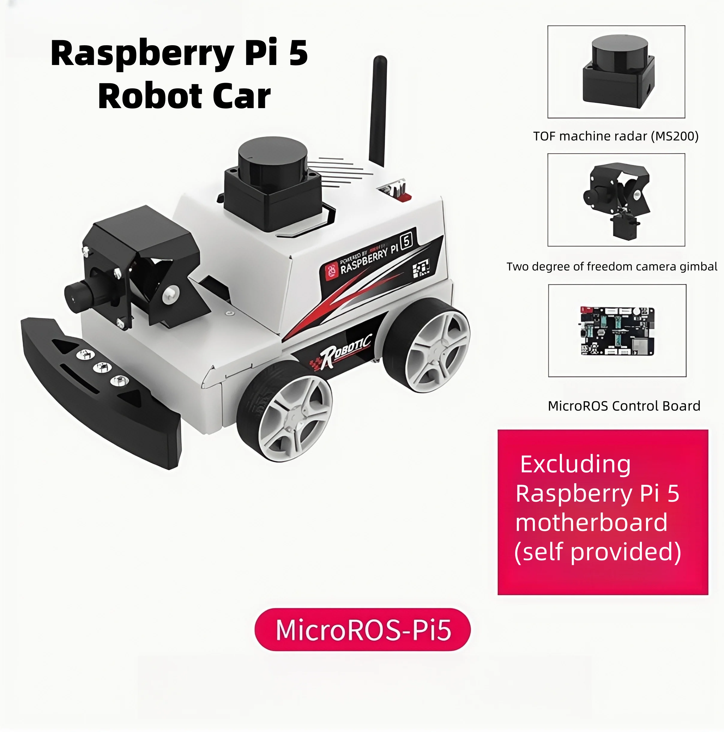 

Raspberry Pi 5 Robot Car