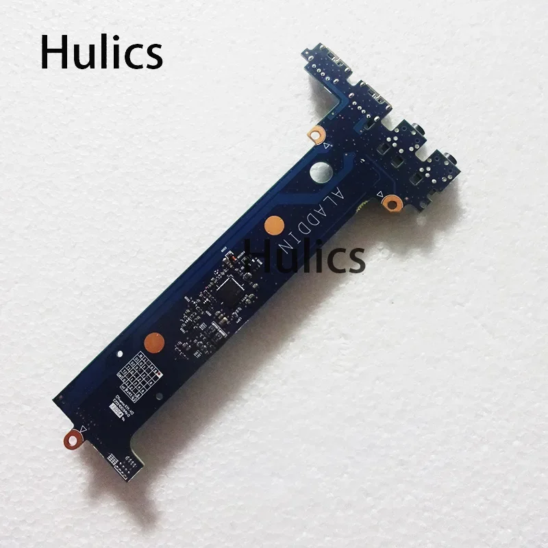 Hulics usado para HP EliteBook 8770 8770w placa de conector de Audio USB 6050A 2479701