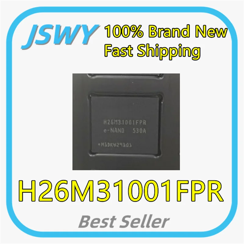 (1/20 piece) H26M31001FPR BGA153 EMMC chip 4GB mobile phone hard drive, font chip 100% brand new and original fast shipping