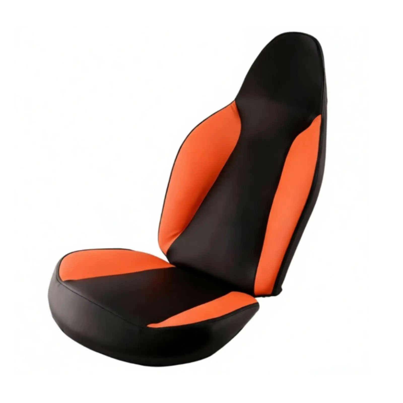 Sporty Go Kart for seat Cushion Black Orange Finish for Off Road Vehicle Utility Cart Replacement Pad