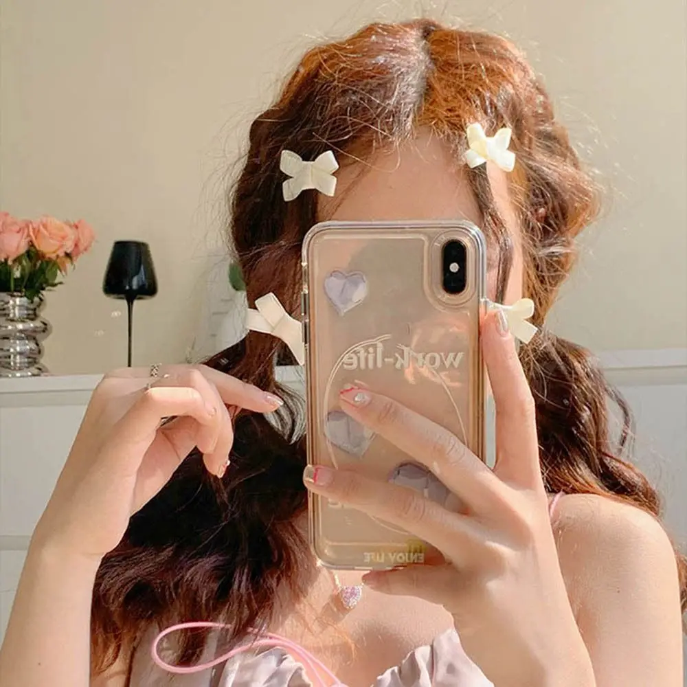 

Y2K Hair Clip For Girls Hair Clip For Women Lolita Hair Barrettes Hair Accessories Balletcore Bow Hairpin Balletcore Hair Clips
