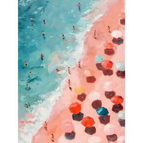 8 best sales strandväggkonst - №3