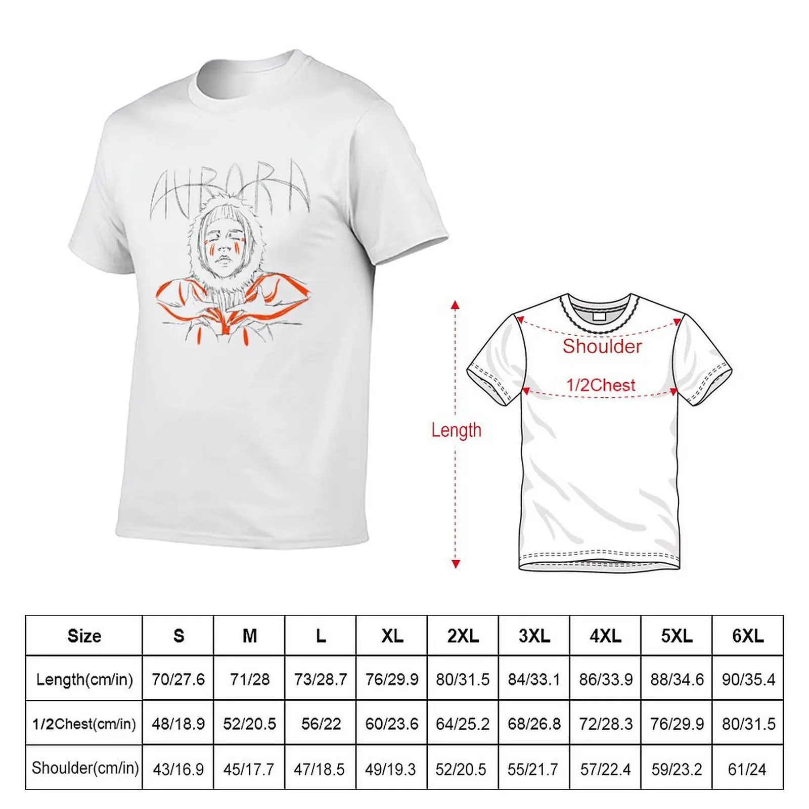 Aurora - Infections of a Different Kind T-Shirt t shirt man plain anime t shirts for man man t shirts for men casual T-shirt
