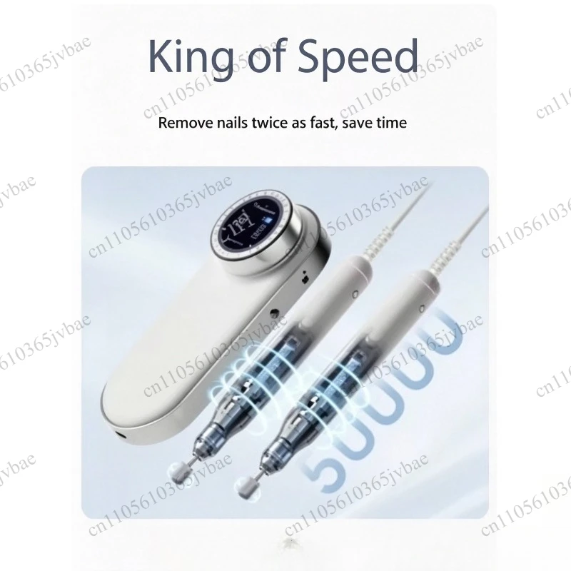 Household Professional Nail Polishing Equipment, 50,000 Speed Dustproof and Waterproof Pretreatment Machine