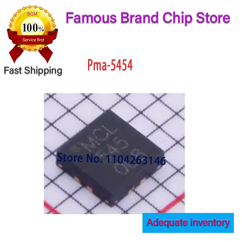 Monolithic Amplifier Pma-5454 0.05-6000mhz Mini Circuits Original Genuine 1pcs