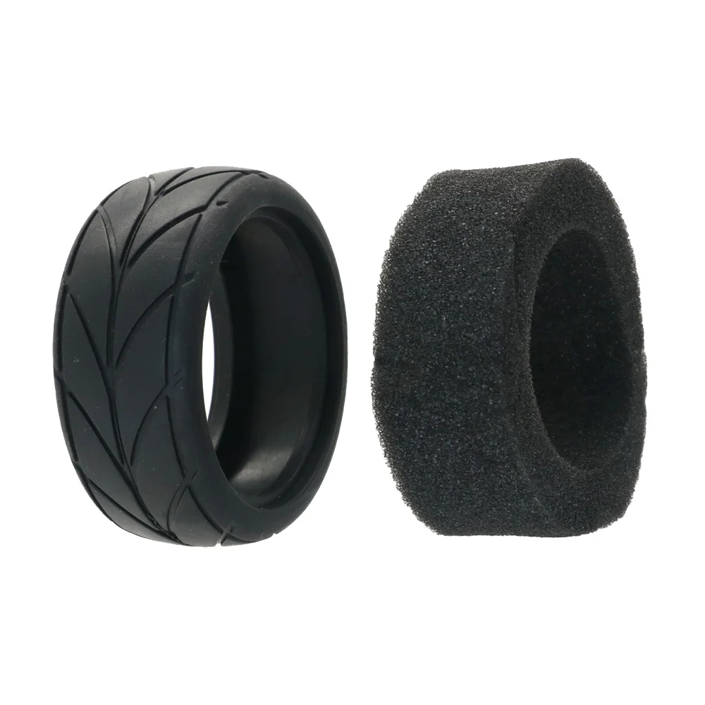 4pcs 1/10 On-Road Car Soft Tires 65MM High Grip Rubber Tyre Hot Melt Tire For HSP Tamiya HPI Kyosho 94122 RS4 D5 TT02 FW06 - view 6