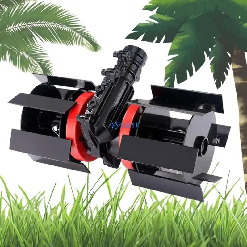 E15A Universal 14CM Angled Straight Blade Weeder Attachment for Thick Grass Tractors