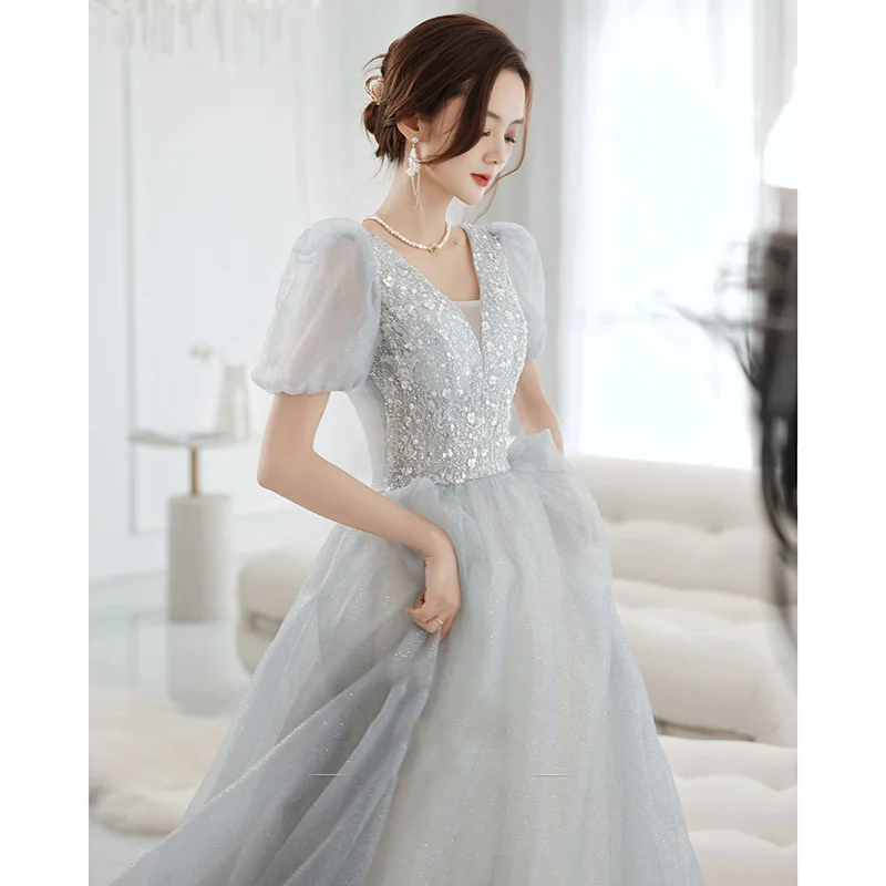 ชุดราตรีงานเลี้ยง 2026 ชุดพิธีกรใหม่ ชุดสอบศิลปะการร้อง ชุดประชุมประจำปี ชุดแฟชั่นโชว์ ชุดแสดง ชุดหรูหรา