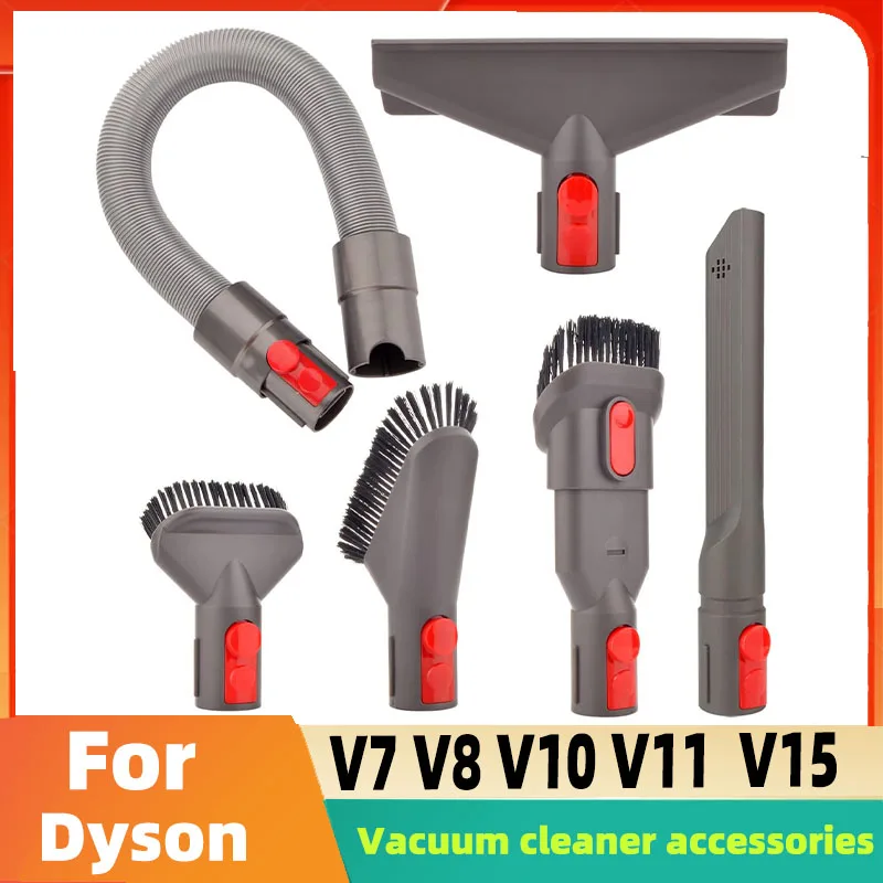 Substituição escovas bocal para dyson v11 v10 v8 v7 v15 suporte de armazenamento aspirador de pó reposição liberação rápida acessórios