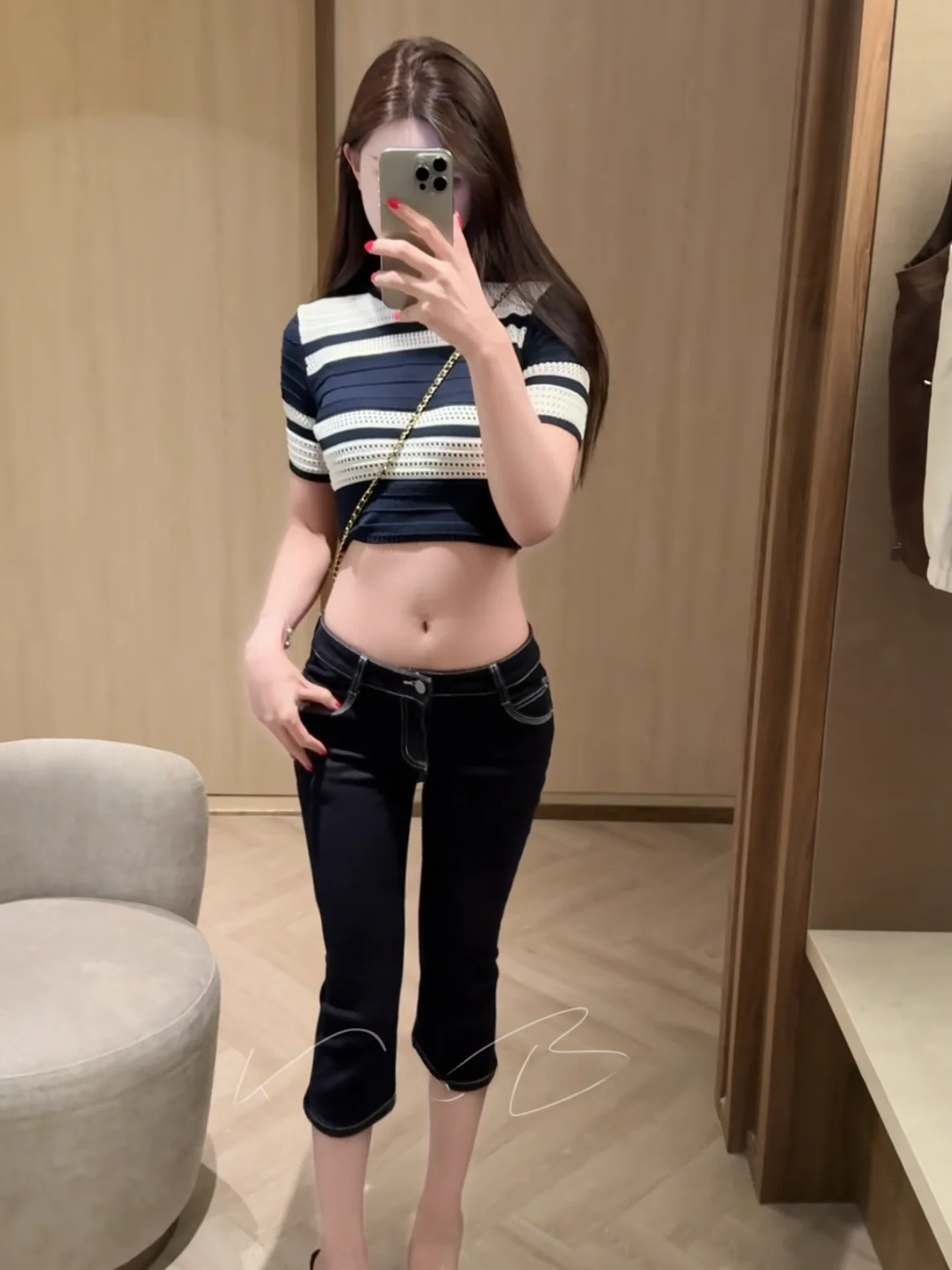 

High Waist Slim Fit Denim Jeans Women's Seven-Foot Harem Pants with Butt Pad High Elasticity Korean Style Summer Jeans