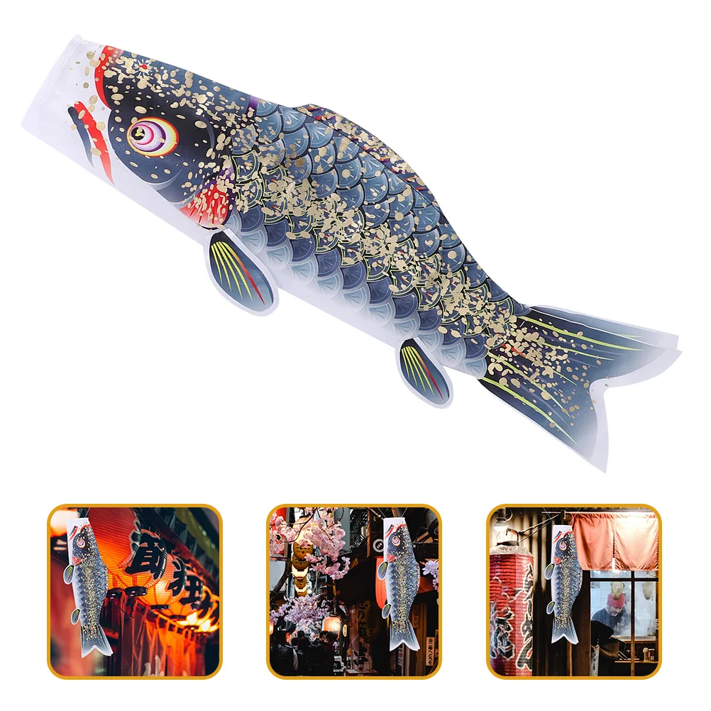 Carp Streamer Fish Flag Wind Sock Windsock Japanese Decorations for Home Windsocks Kite