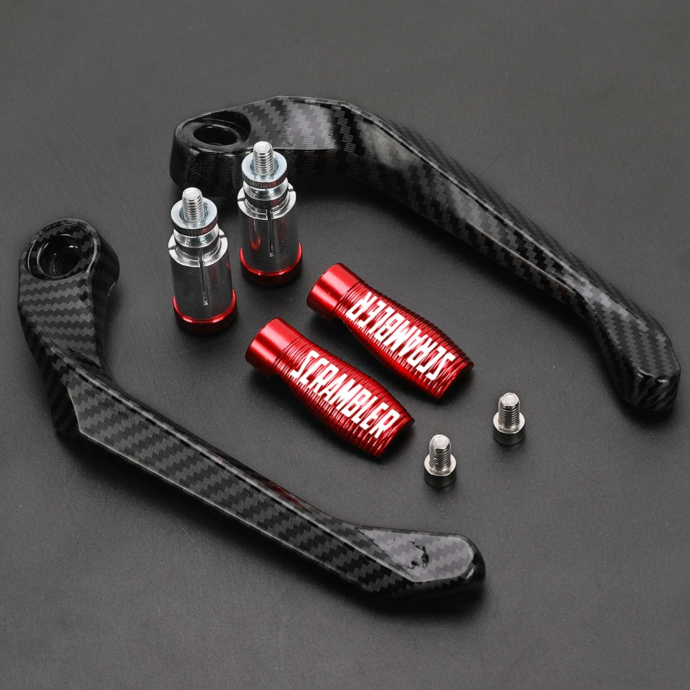 

For DUCATI Scrambler Sixty2 Classic Cafe Racer 2018 2017 2016 2015 Motorcycle Handlebar Brake Clutch Levers Hand Guard Protector