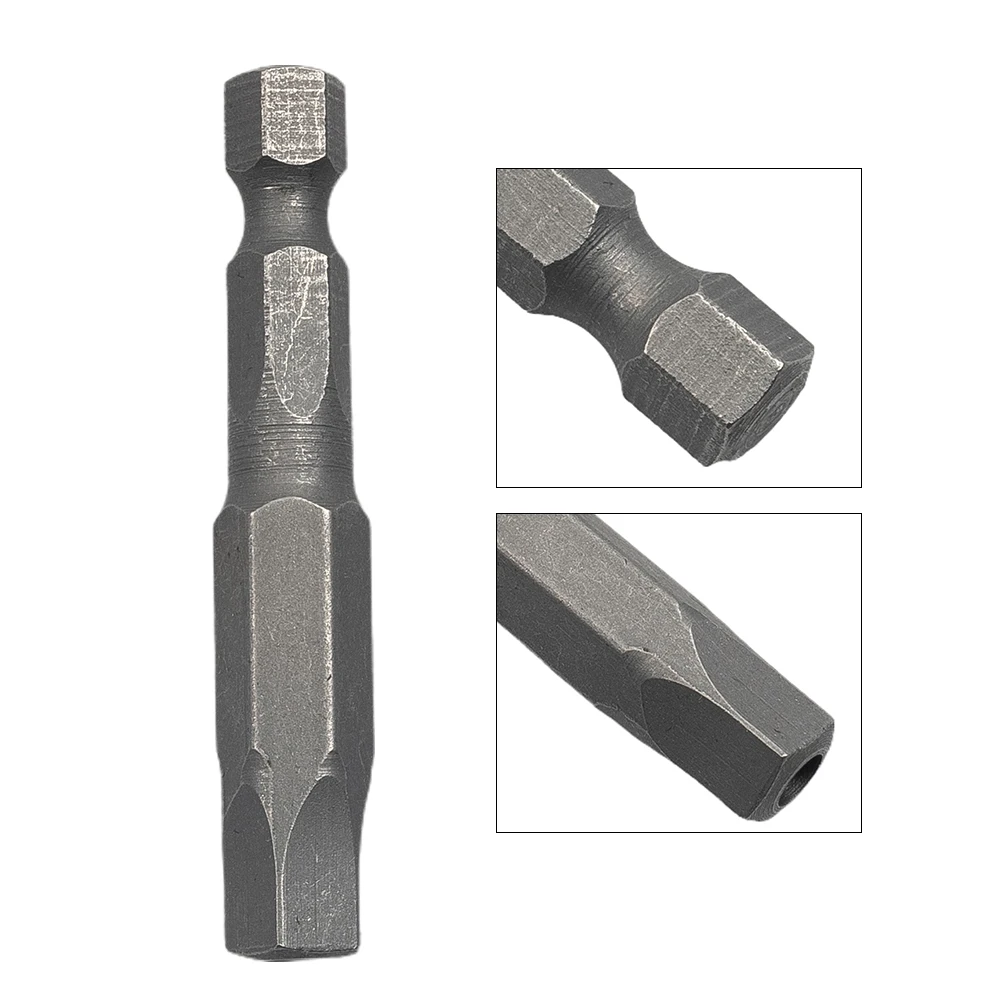 أحدث 2022 العلامة التجارية الجديدة عالية الجودة Wokshop مفك بت الخماسي بت 1/4 بوصة 1 قطعة استبدال الملحقات #6