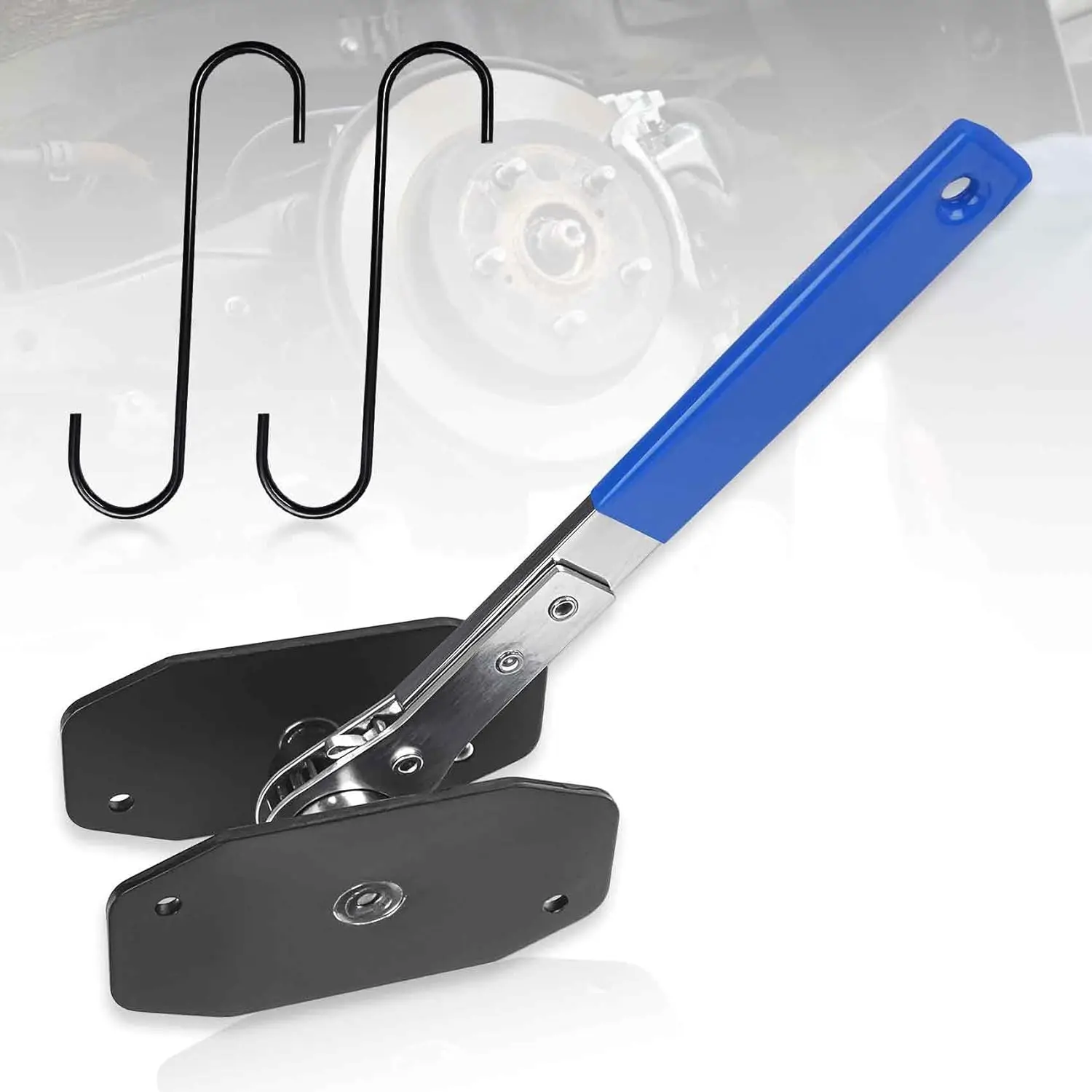 

Инструмент для тормозного суппорта 4-в-1, универсальный поршневой компрессор дискового тормоза с 2 крючками для ремонта автомобильных тормозов