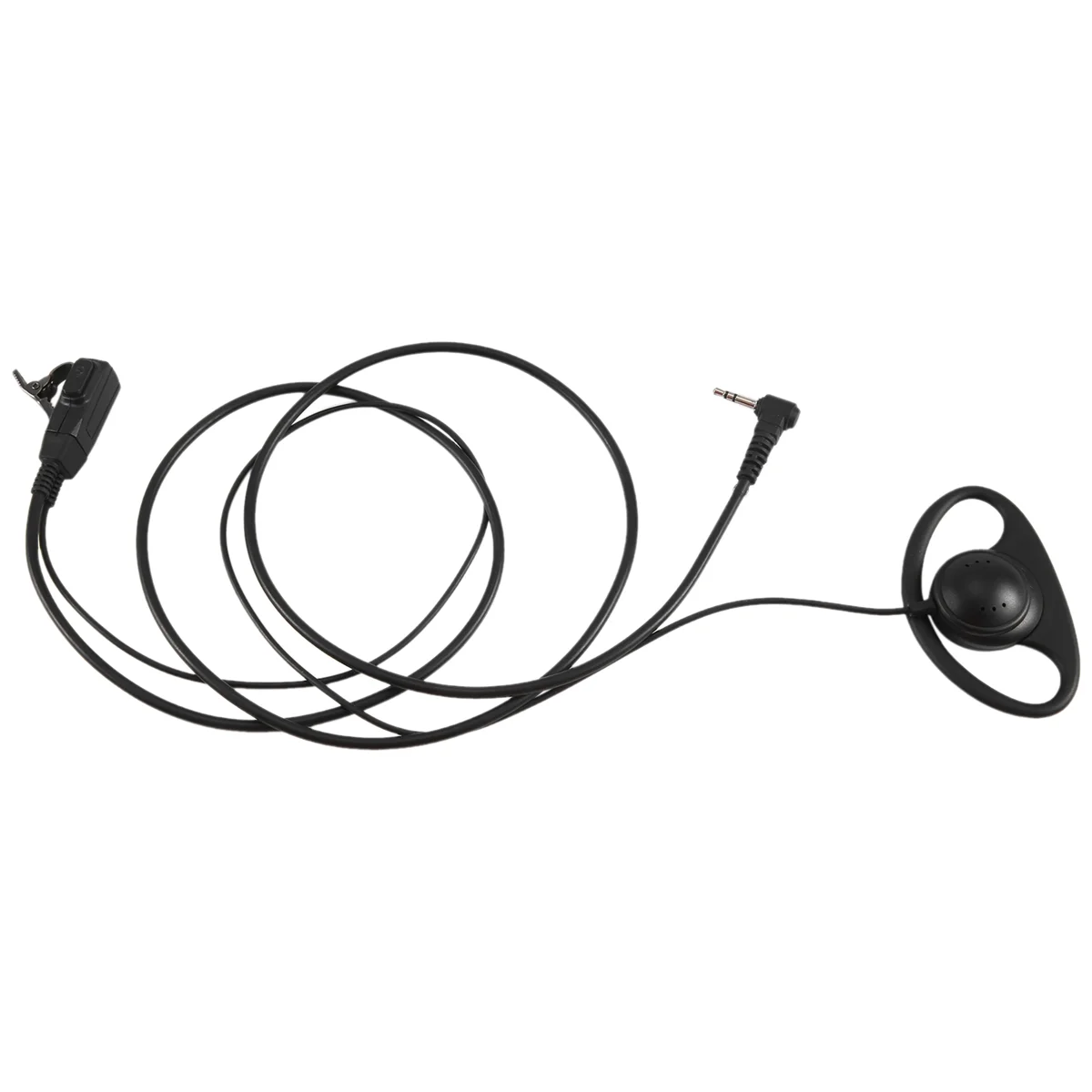 1 Pin D Type Headset Ear Hook Earphone PTT Mic Earpiece for Talkabout Portable Radio TLKR T3 T4 T60 T80 MR350R Walkie Talkie