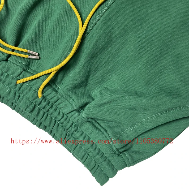 2026 Hot New High Quality RHUDE Men's Casual Shorts with RHUDE Letter Print Loose Casual Beach Shorts Fast Delivery