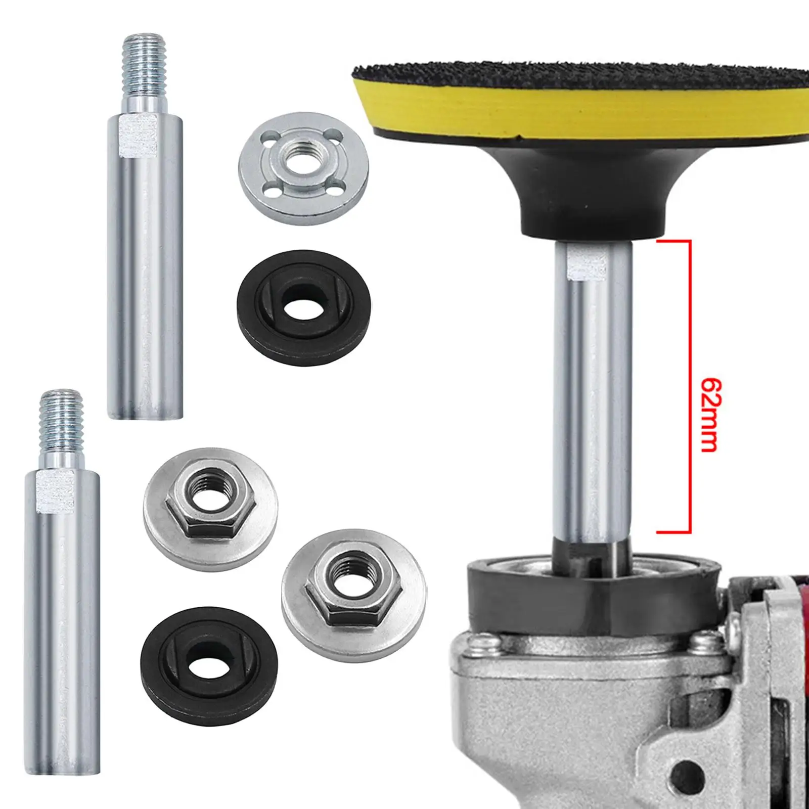 Удлинитель-угловой-шлифовальной-машины-Шатун-Удлинительный-вал-80-мм-для-электроинструмента