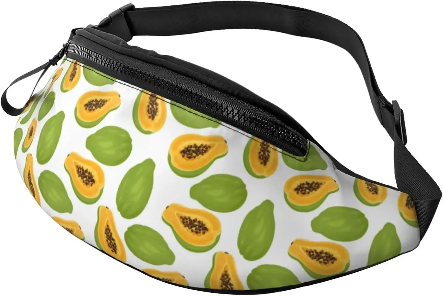 

Сумки через плечо для женщин и мужчин - забавные поясные сумки с рисунком папайи для женщин, мужская сумка через плечо