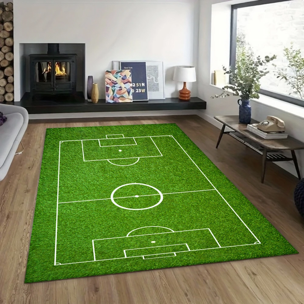 

Большой ковер, зеленый спортивный коврик для гостиной, моющиеся в машине, легко чистящиеся ковры, мягкий противоскользящий коврик для спальни, подарок