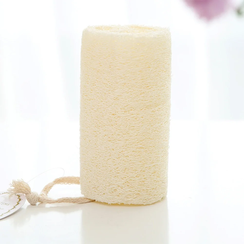 

3pcs Natural Loofah Sponge Pad Exfoliating Body Scrubber Gentle Skin Cleanser Bath Towel Replacement Household Cleaning Tool