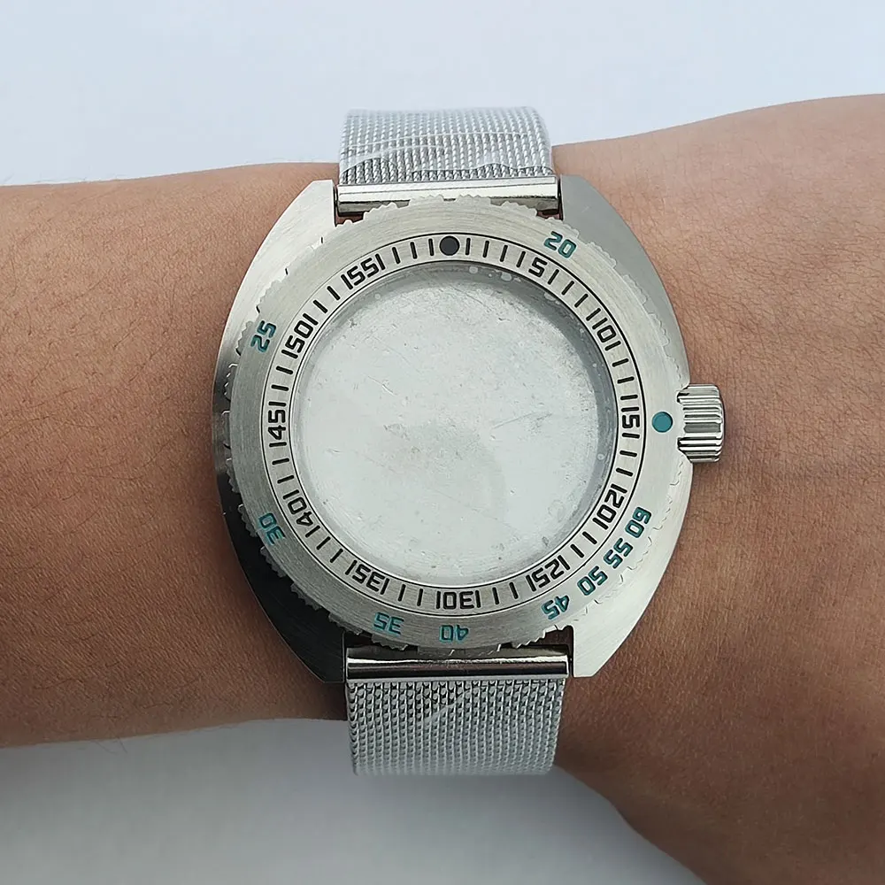 

Корпус для часов NH35, аксессуары для часов, стальной корпус 42 мм, сапфировое стекло, сталь 316, водонепроницаемые аксессуары для часов, модификация часов.