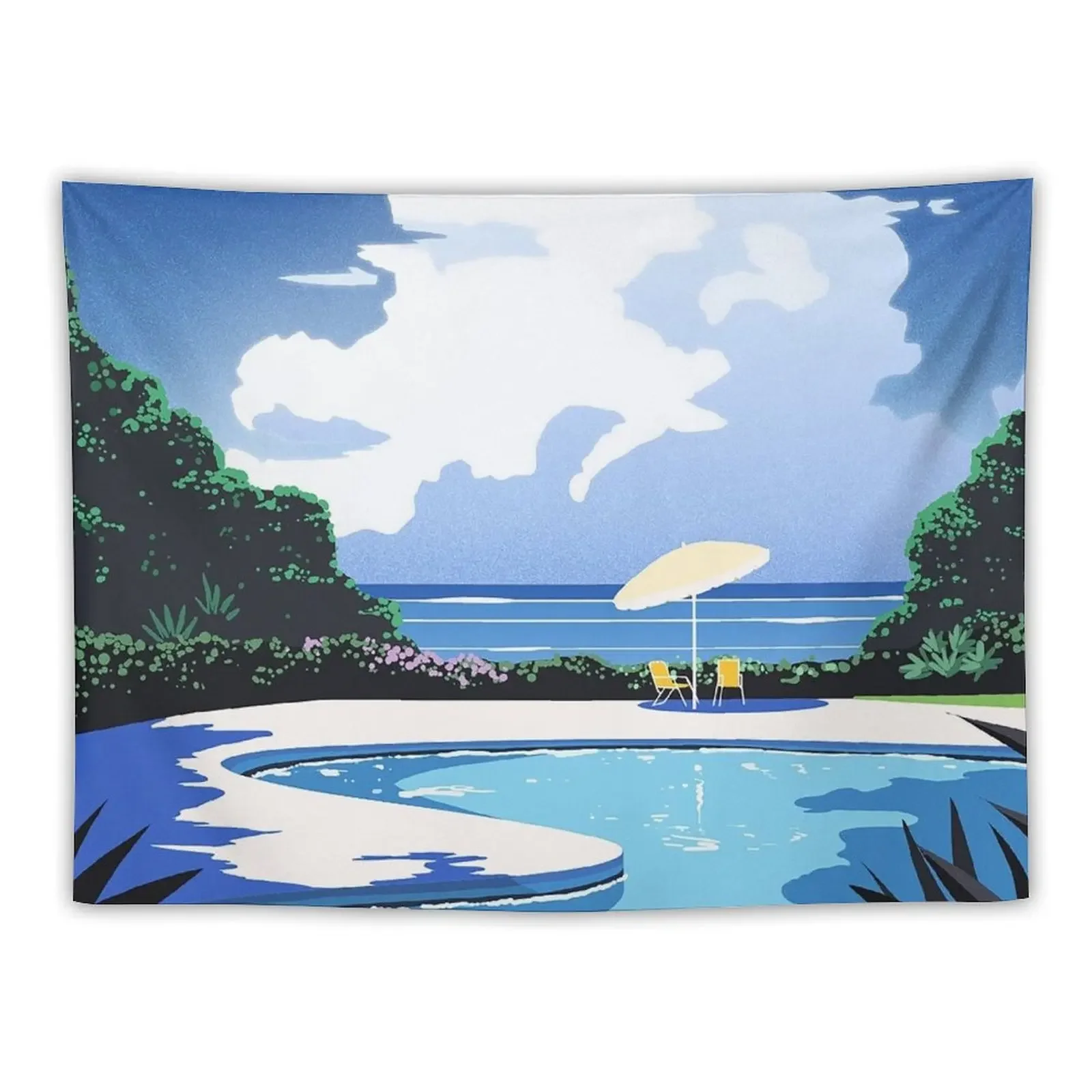 Hiroshi Nagai Tapestry Luxury Living Room Decoration Bedrooms Decorations Decorative Wall Tapestry