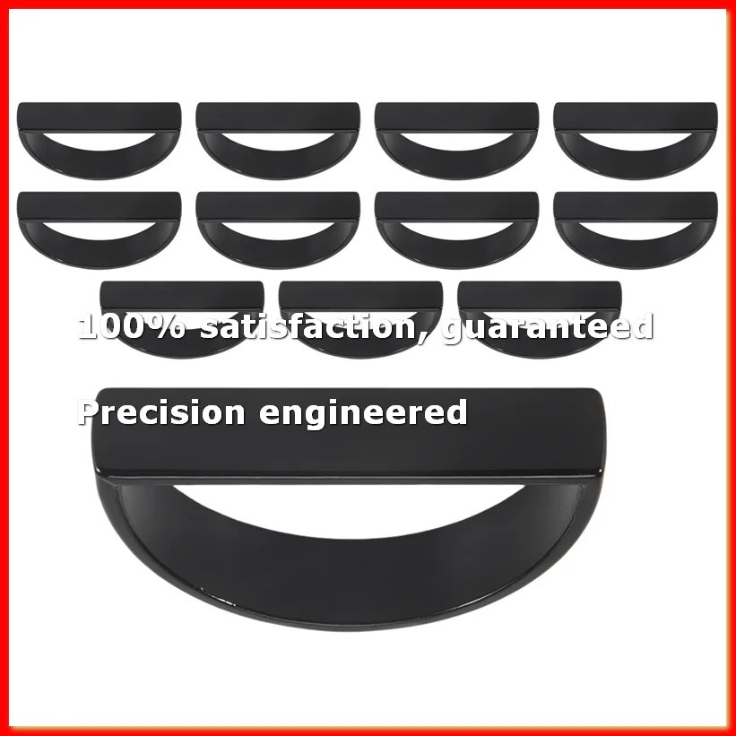 Napkin Rings of 12,Napkin Rings Decor for Valentine,Mother'S Day,Thanksgiving,Christmas,Anniversary Dinners Black-A09G