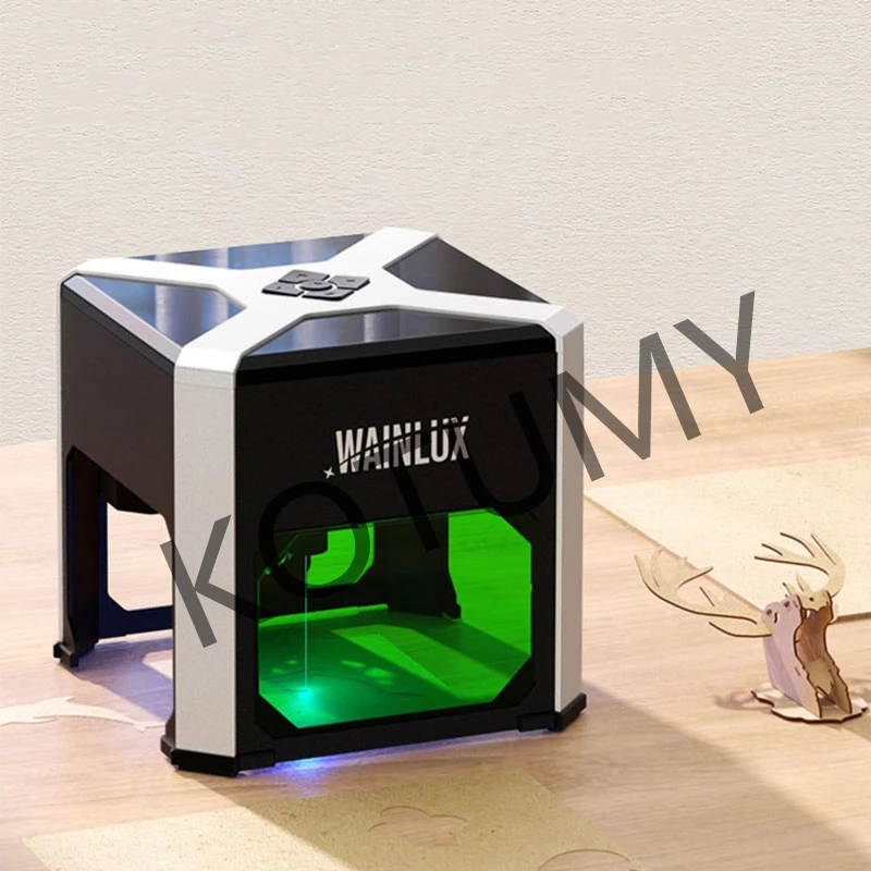 DIY Mini Laser Engraver Marking Machine Bluetooth Logo Mark Logo Mark Printer Cutter Woodworking Plastic Android iOS Win MAC