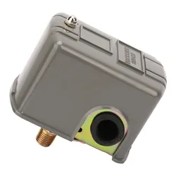 1PC Water Pressure Switch 0.8-5.0 bar Adjustable Double Spring Pole G1/4