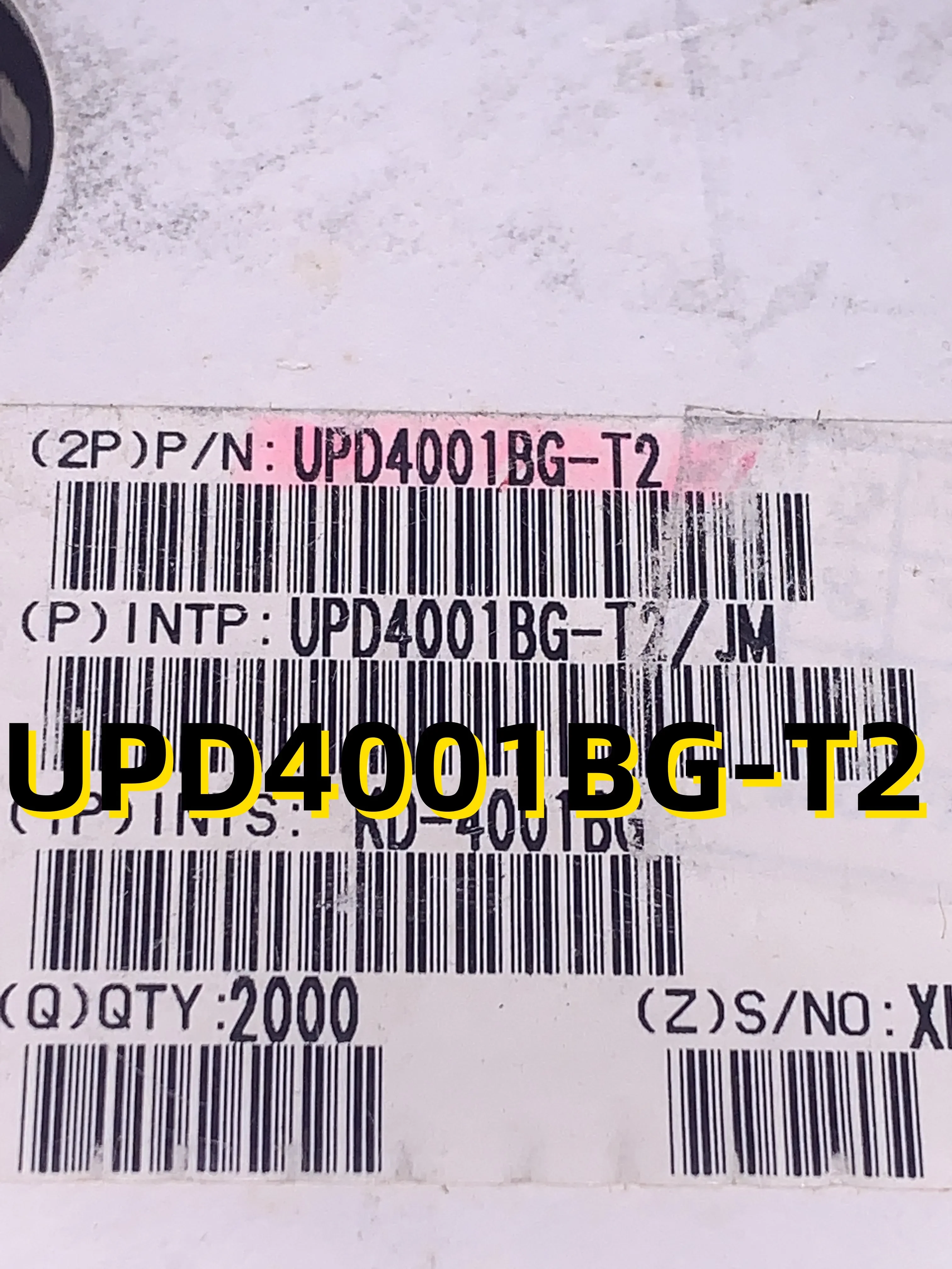 

10PCS UPD4001BG-T2