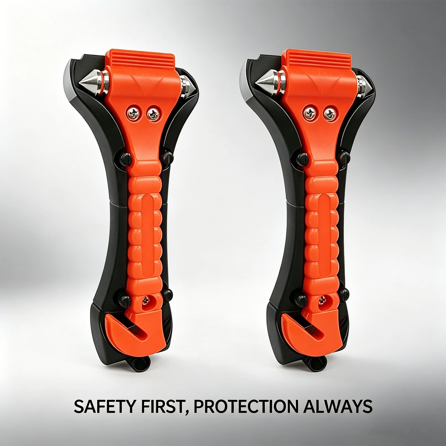 1/2PCS Survival Safety Hammer Camping Driving Car Seat Belt Cutter Emergency Escape Hammer to Break Window Glass RED view 6
