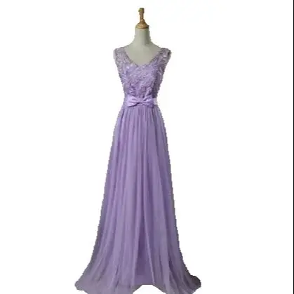 

In Stock Fast Ship Out Sweet Memory Long Pink Purple Junior Bridesmaid Dresses Women Vestidos Sleeveless Wedding Party Robe