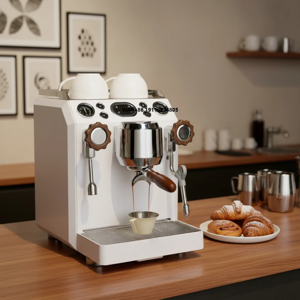 Koffiemachine Multi Function Semi Automatic Dual Mode Milk Frothing Real Time Pressure Visualization