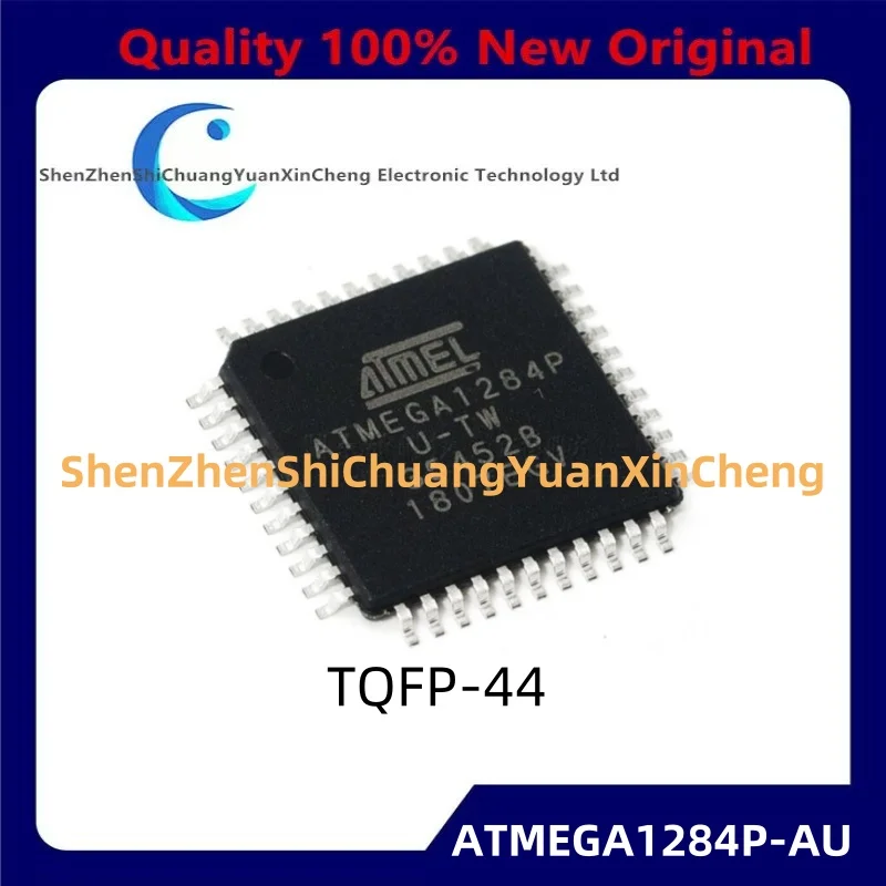 

5-10 шт. 100% новый оригинальный ATMEGA1284P-AU ATMEGA1284P U TQFP-44 чип микроконтроллера чипсет