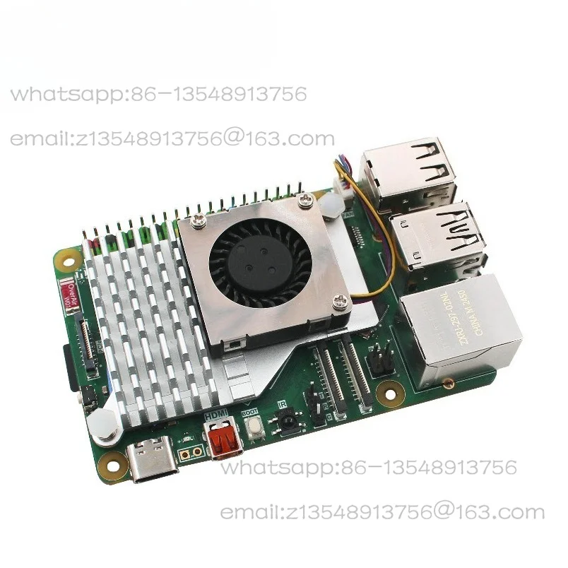 2B development board special cooling blower, intelligent PWM speed regulation temperature control silent fan accessories