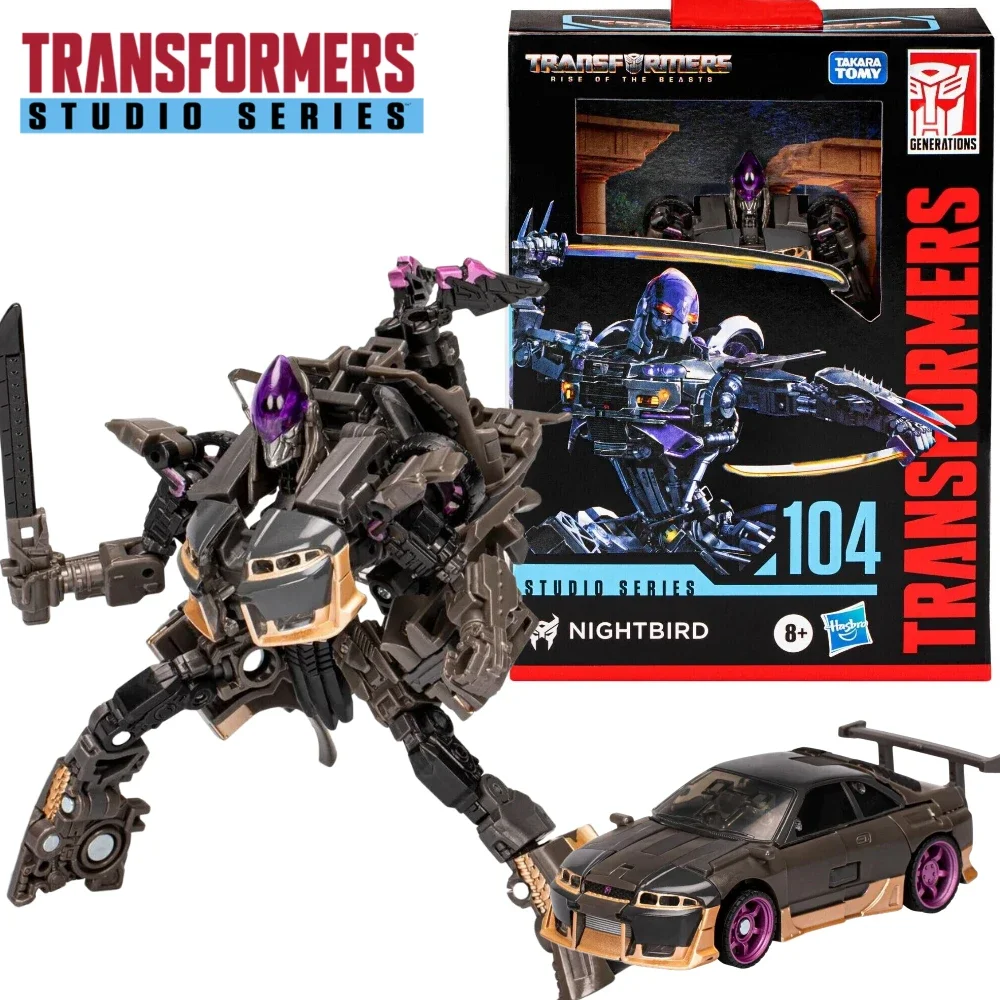 

in stock Transformers Studio Series SS104 ss104 Deluxe Nightbird TF7 Rise of the Beasts Action Figure Toy Gift Collection