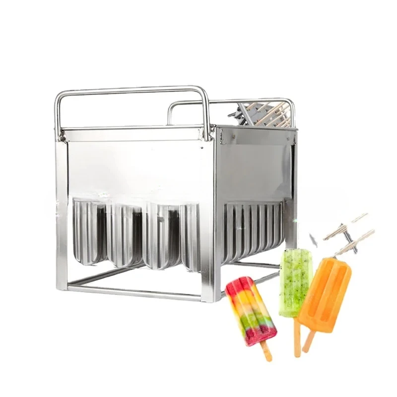 For Holder DIY Ice Lolly Tool Commercial 40pcs/Batch Stainless Steel Ice Cream Mold DIY Popsicle Mould Ice Cream Popsicle