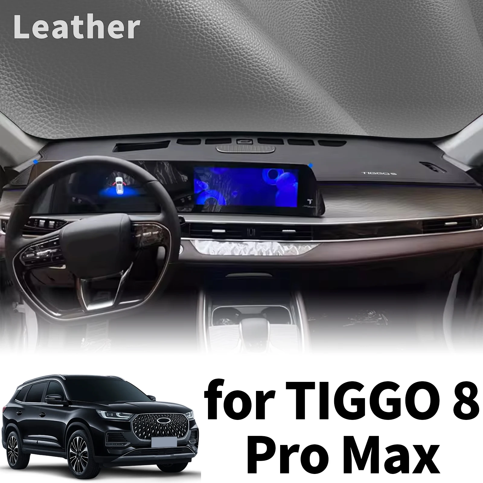 

fit for CHERY TIGGO 8 Pro Max 2024-2025 Car Accessories DashMat Sunshade Dashmat Dashboard Cover Pad Protective Carpet Leather