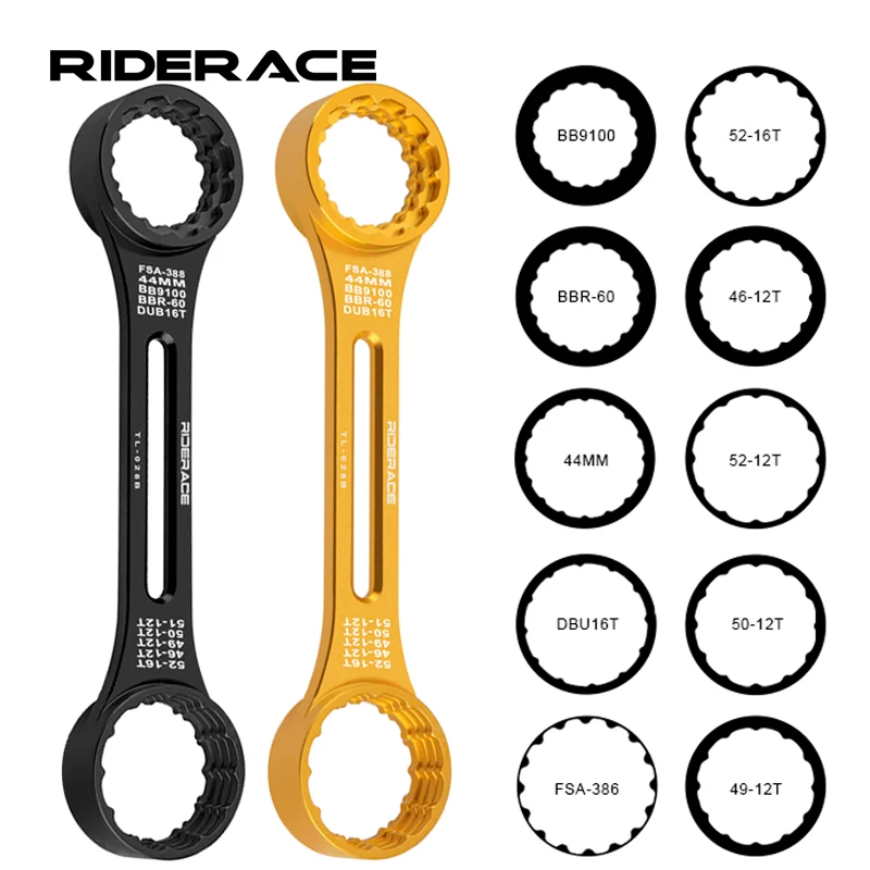 

Bicycle DUB BB Bottom Brackets Wrench Multi-Function Bike Bottom Bracket Remover DUB 16T BB9100 BBR-60 44/46/49/50/51/52mm