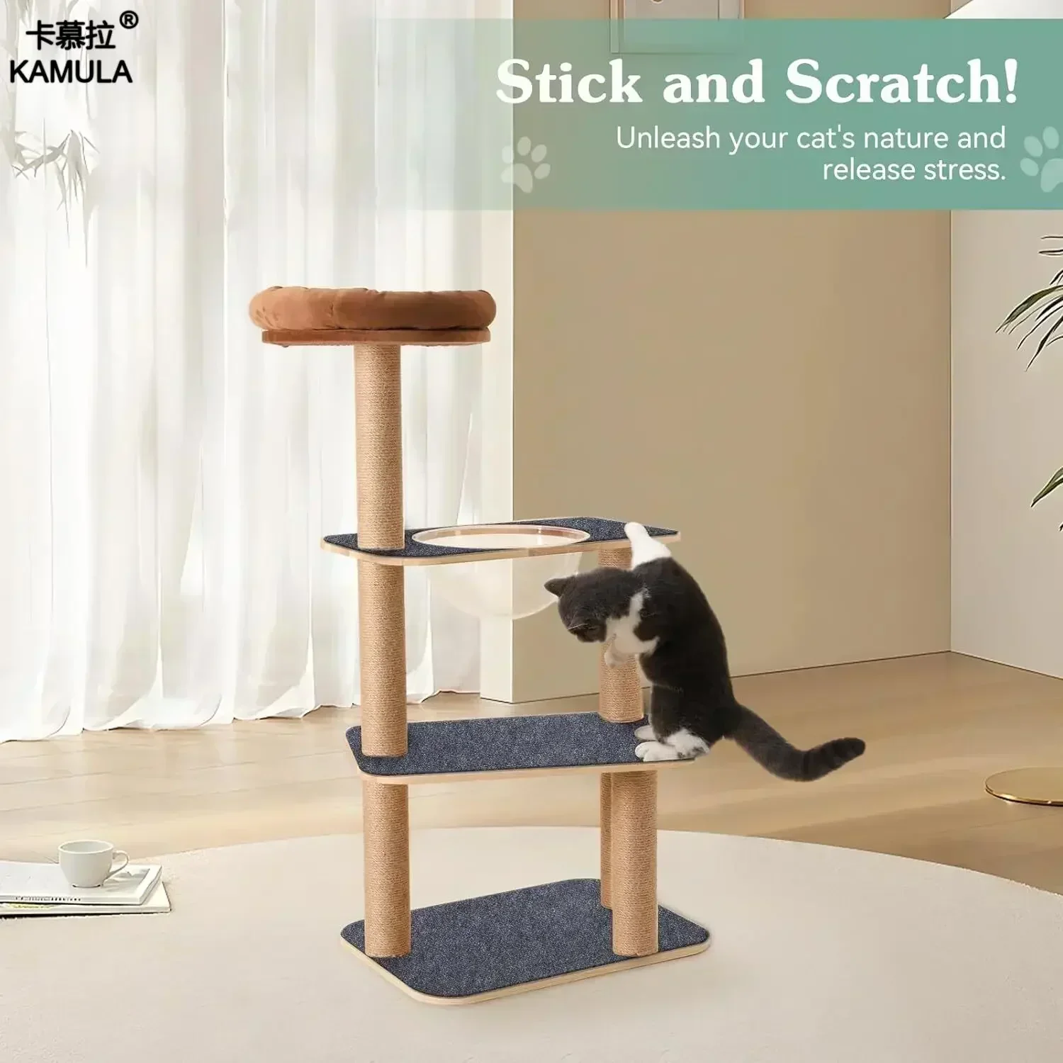 Zuschneidbare Katzenkratzermatte, selbstklebender Katzenkratzteppich, Anti-Katzenkratzer, Möbel, Couch, Ecke, Innensofa, Wandschutz – Detail 6