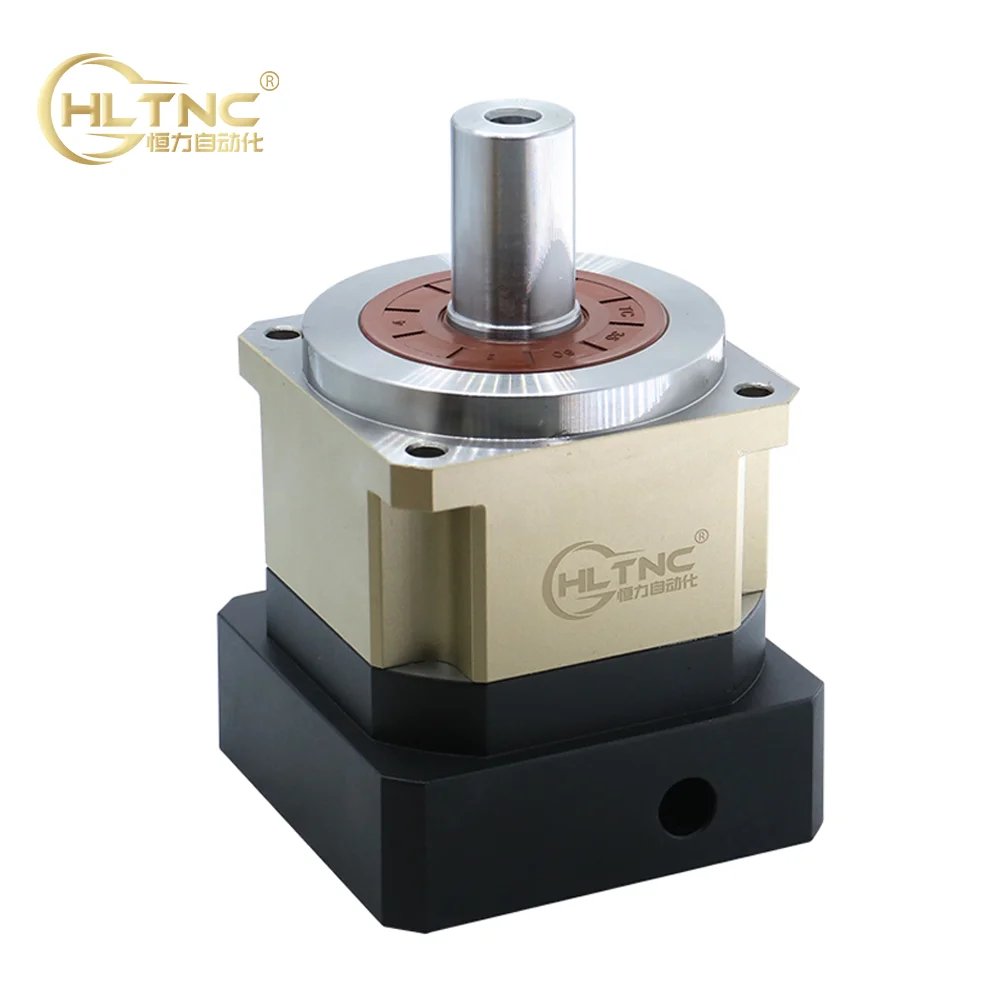 HLTNC Helical Gearbox PGH115 5Arcmin High Precision Planetary Reducer With 24mm Input For CNC Engraver 110ST 130ST Servo Motor