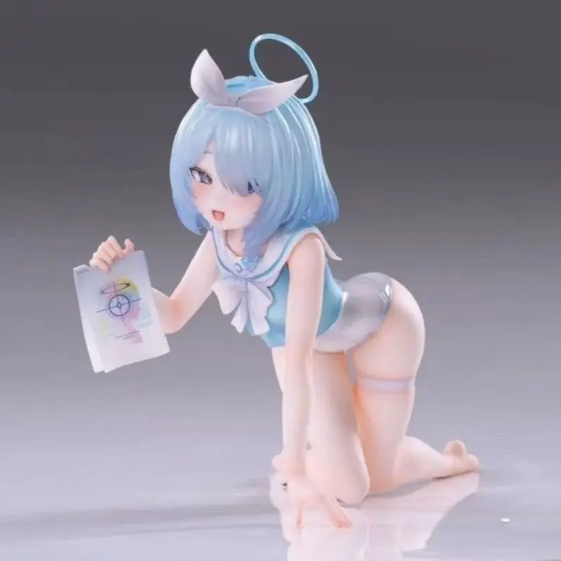 

Hot Sale Blue Archive Arona Plana Swimsuit Swim Ring GK Figure Anime Girl Collectible Model PC Case Desk Decor Gift for Fans